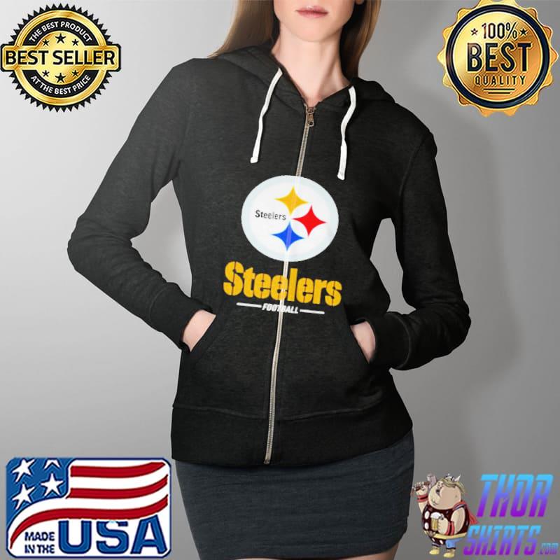 Pittsburgh Steelers Football NFL Full Zip Hooded
