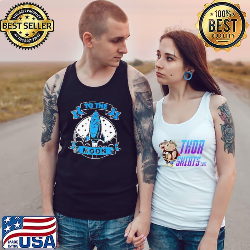 Premium To the moon rocket to moon Tank Top