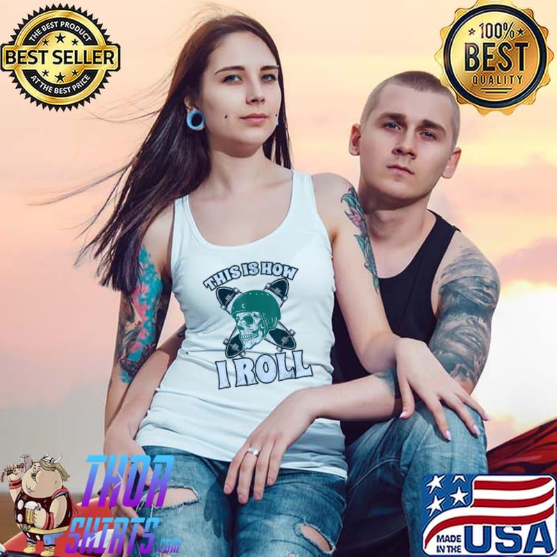 Retro Longboard Gift for Longboarding Lovers Skateboard T-Shirt Tank Top