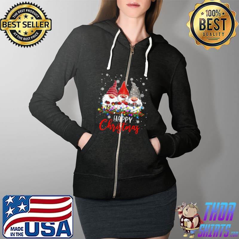 Snow White Three Dwarfs Ugly Christmas T- Full Zip Hooded