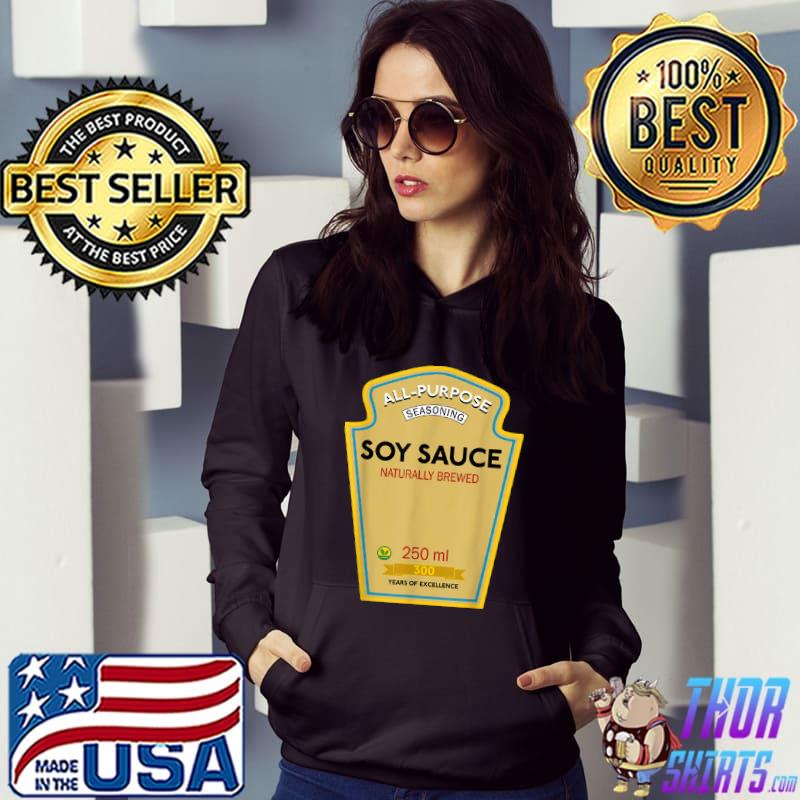 Soy Sauce Funny Costume vegan T Shirt