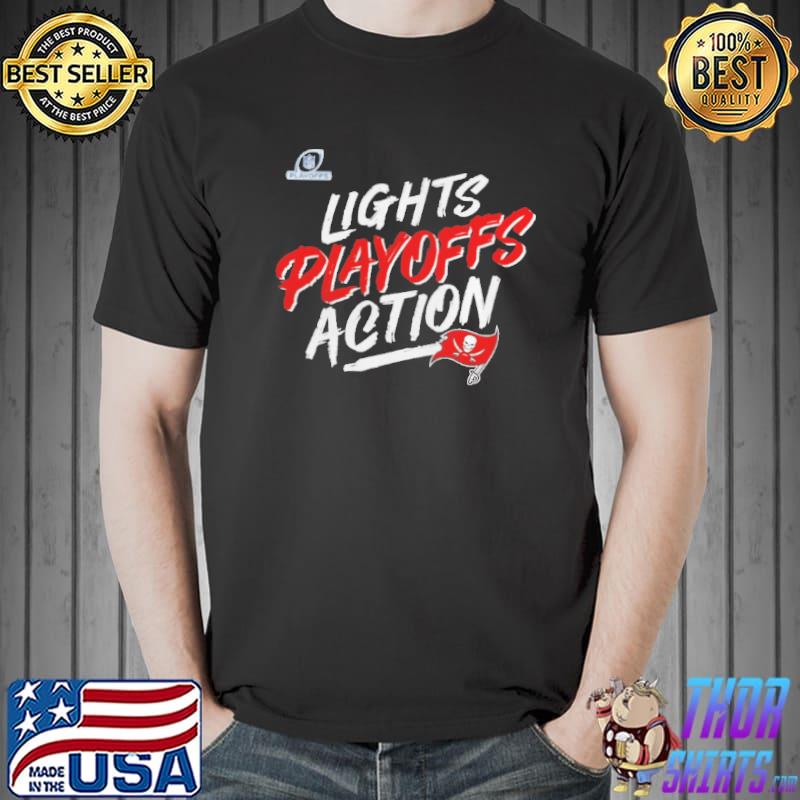 Tampa Bay Buccaneers 2021 NFL Playoffs lights playoffs action Unisex