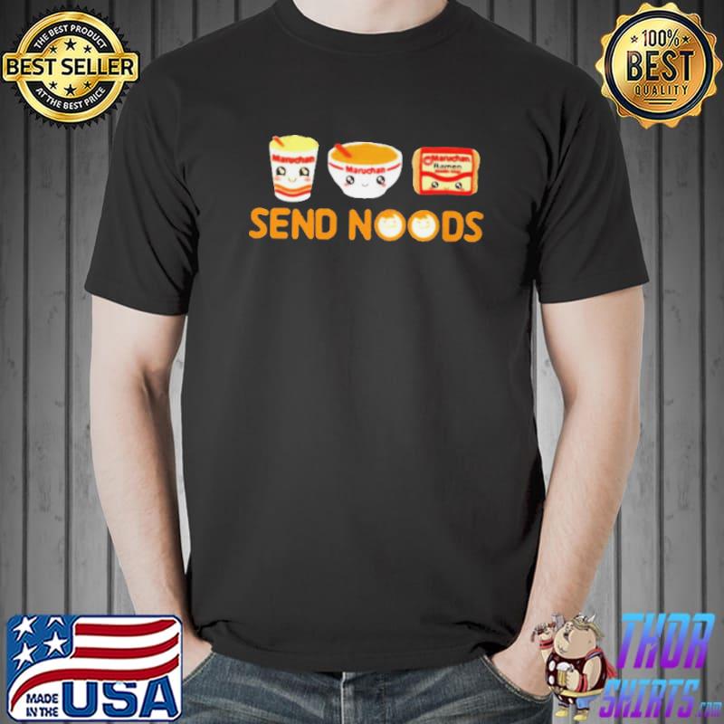 Top MARUCHAN RAMEN SEND NOODS SHIRT Unisex