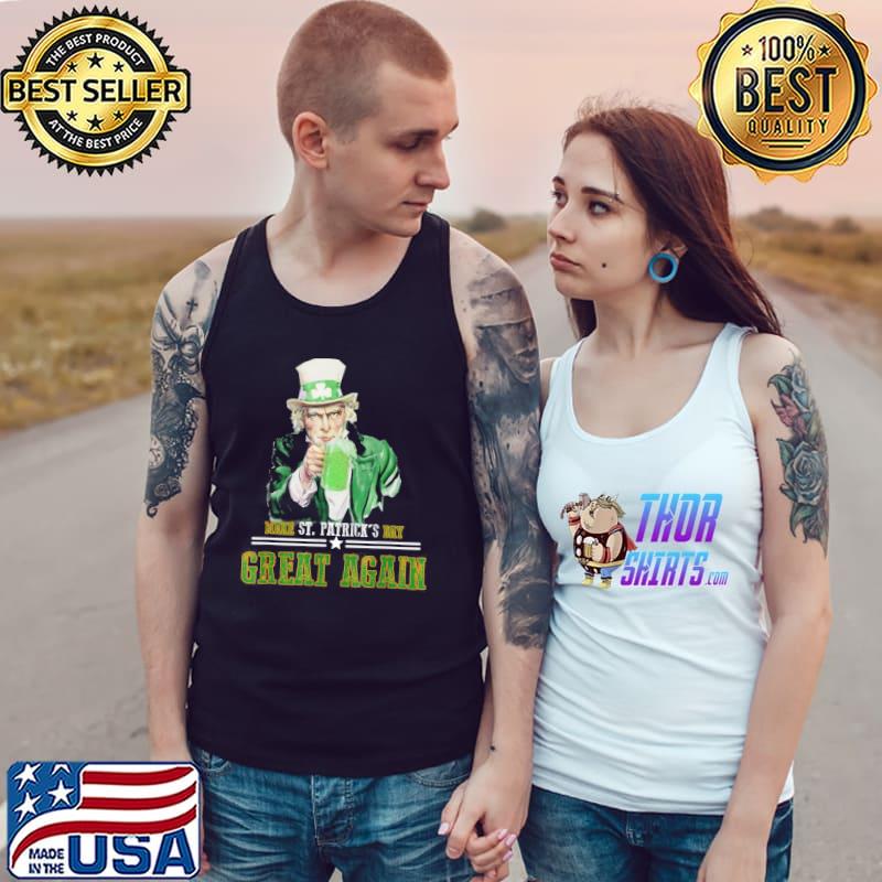 Trump Lover Make St Patricks Day Great Again T-Shirt Tank Top