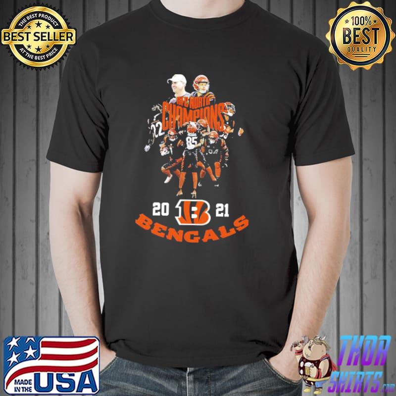 Afc North Champions 2021 Cincinnati Bengals Unisex T-Shirt Unisex