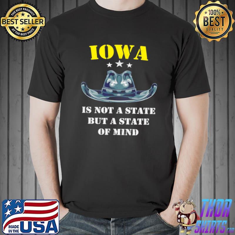 Awesome Iowa Cowboy Rodeo Horse, Iowa State Of Mind Cowboy Shirt Unisex