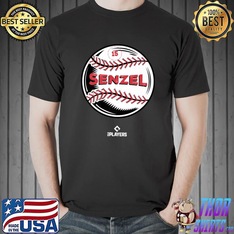 Awesome Nick Senzel Baseball MLBPA Cincinnati MLB Players Premium T-Shirt Unisex