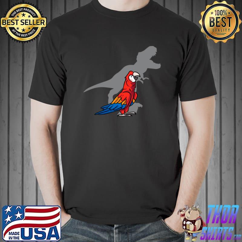 Awesome Parrot T-Rex Screaming Macaw Pet Bird Lover T- Unisex