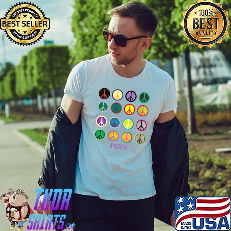 Awesome Peace Seeker Sign Peace Lover Symbol T-Shirt Unisex