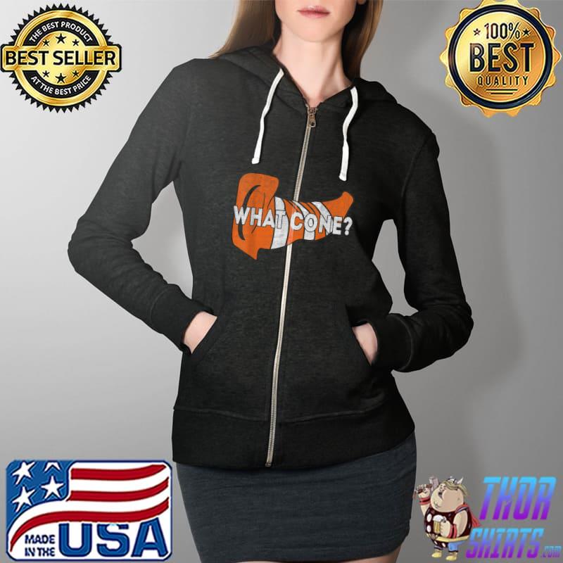 Awesome What Cone I Cone Racing Design Autocross T-Shirt Full Zip Hooded