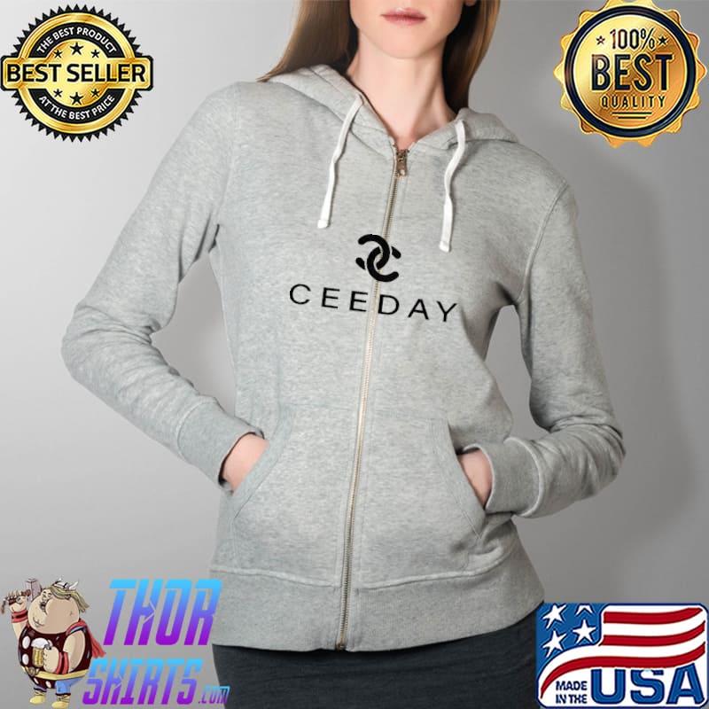 Best Ceeday Logo Unisex T-Shirt Full Zip Hooded