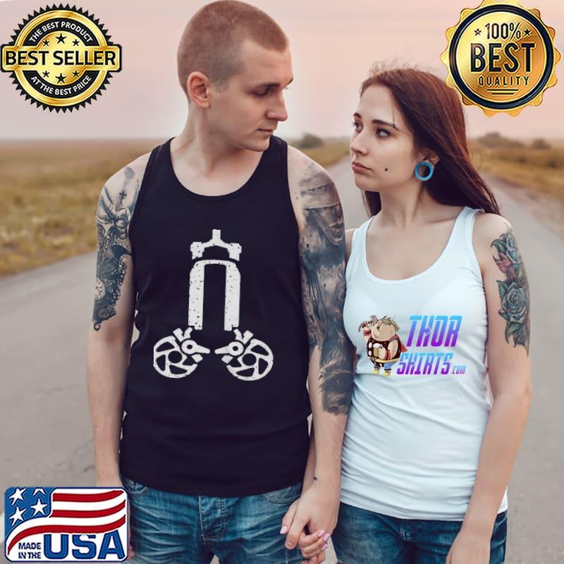 Best Mtb mountain bike naughty fork disk brake biker Tank Top