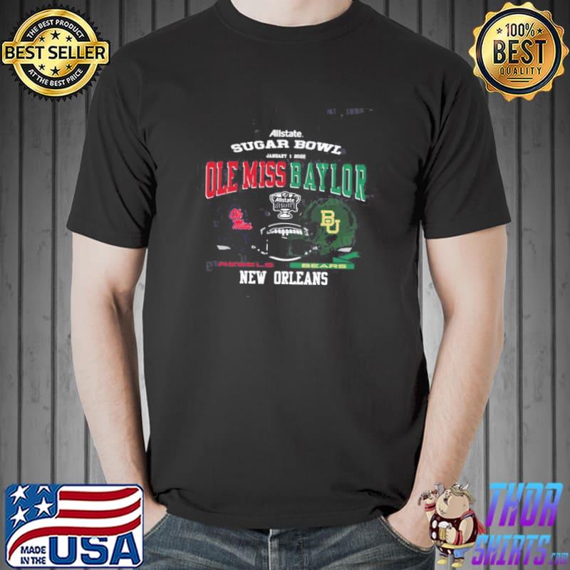 Best Official Allstate Sugar Bowl New Orleans Ole Miss Rebels vs Baylor Bears Unisex
