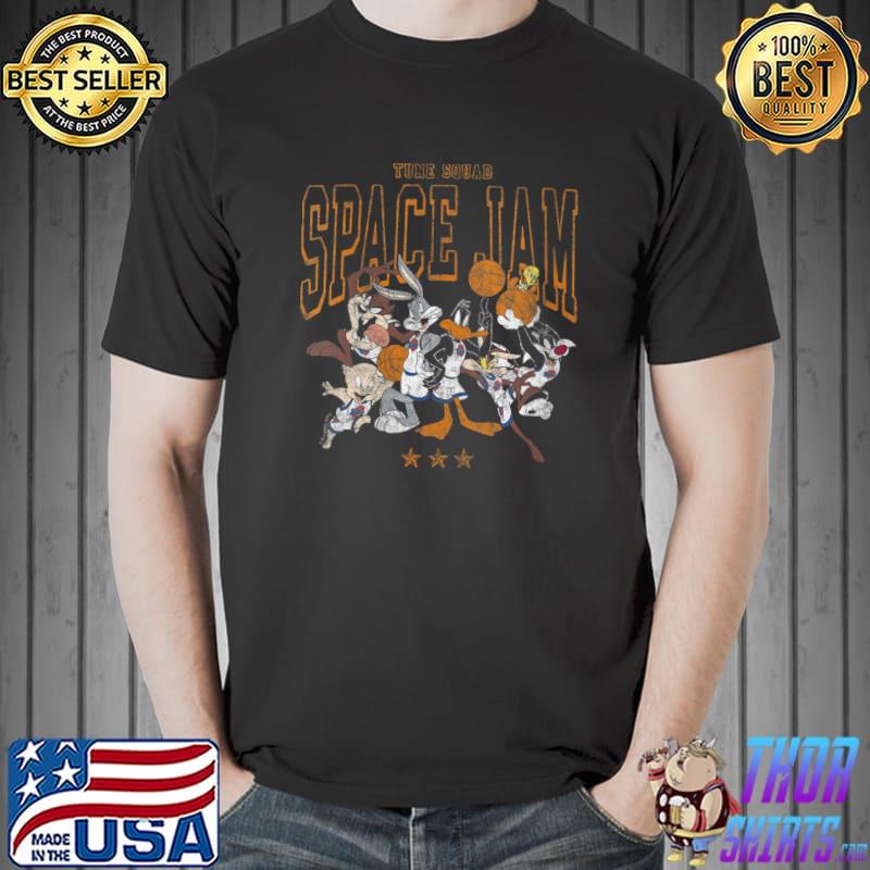 Best Space Jam Classic Tune Squad Distressed Poster T-Shirt Unisex