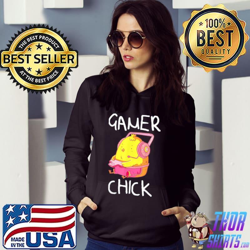 Cute Gamer Chick Video Gaming T-Shirt