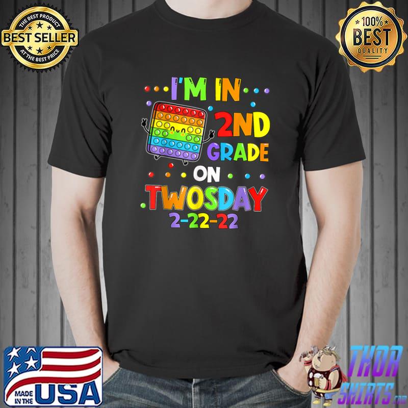 Funny I'm 2nd Grade On Twosday 02222022 Tuesday February 2nd T-Shirt Unisex