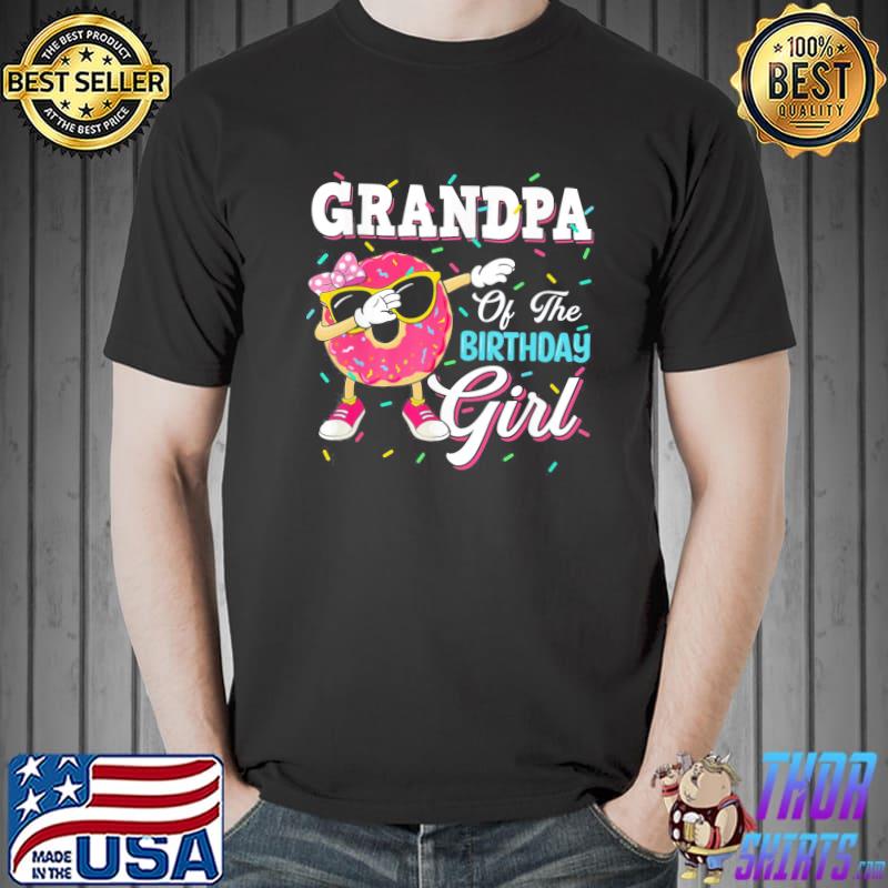 Grandpa Of The Birthday Girl Donut Matching Family T-Shirt Unisex