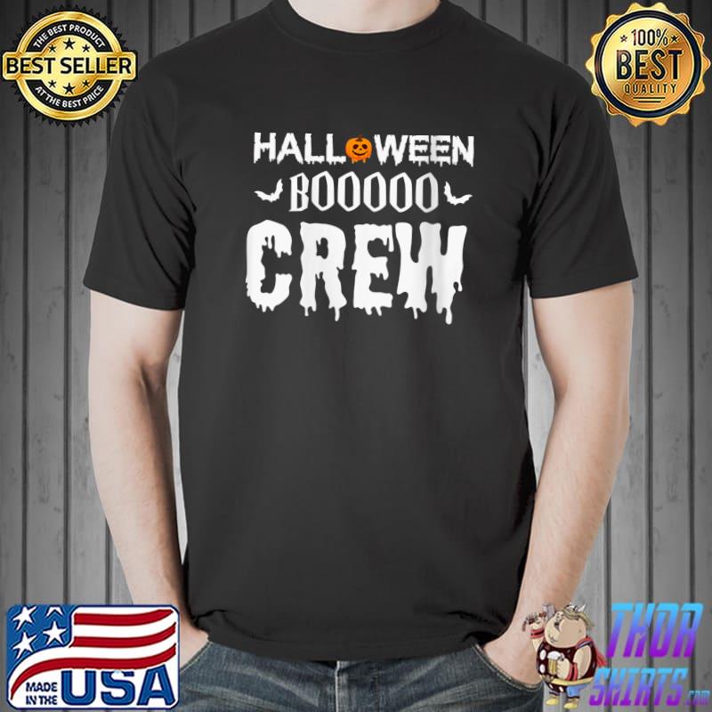 Halloween Crew Boo Crew Halloween Boo Crew T- Unisex