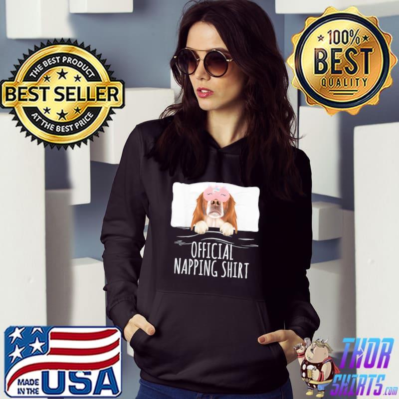 Irish Red White Setter Unicorn Sleep Mask Official Napping T-Shirt Hoodie