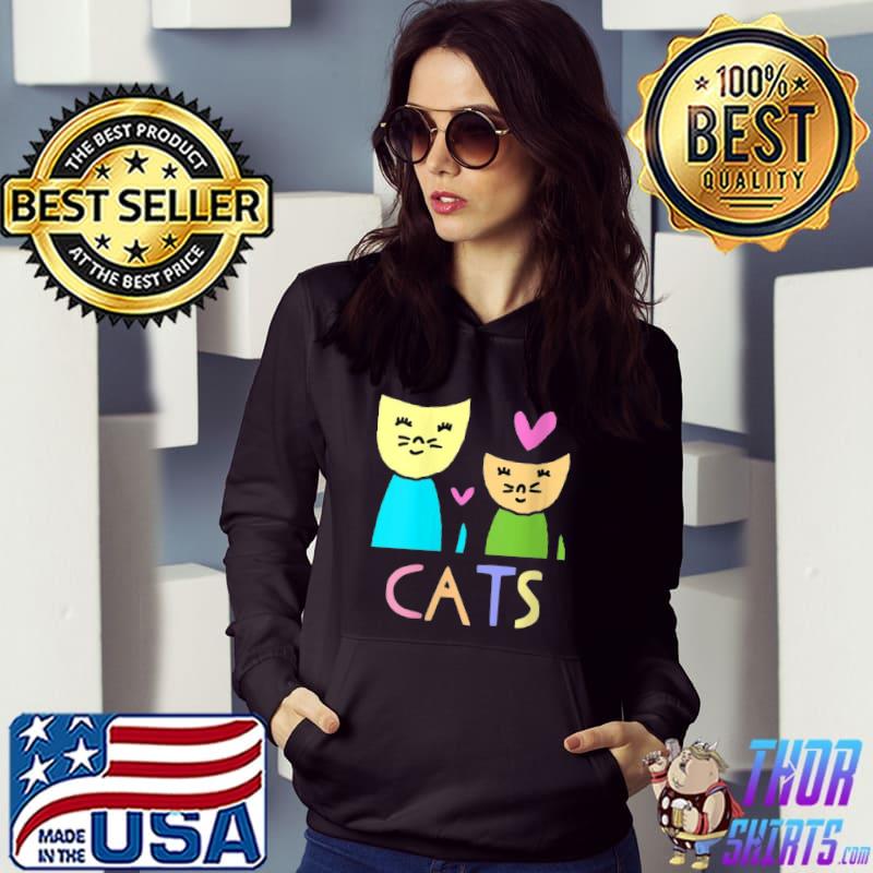 Love Cats drawing by Jad Fair Shirt