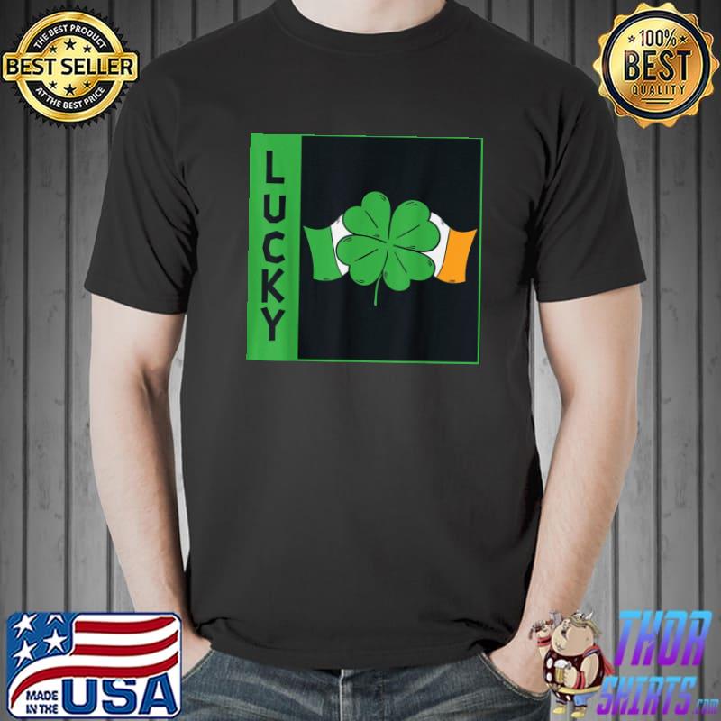 Lucky Leprechaun Irish Clover St Patrick’s Day Shamrock T-Shirt