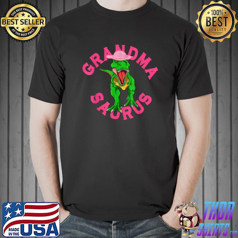 Nice Grandmasaurus Dinosaur Grandma Saurus Grandmasaurus T-Shirt Unisex