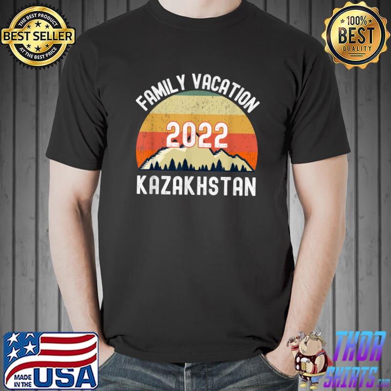 Nice Kazakhstan Family Vacation 2022 Matching T-Shirt