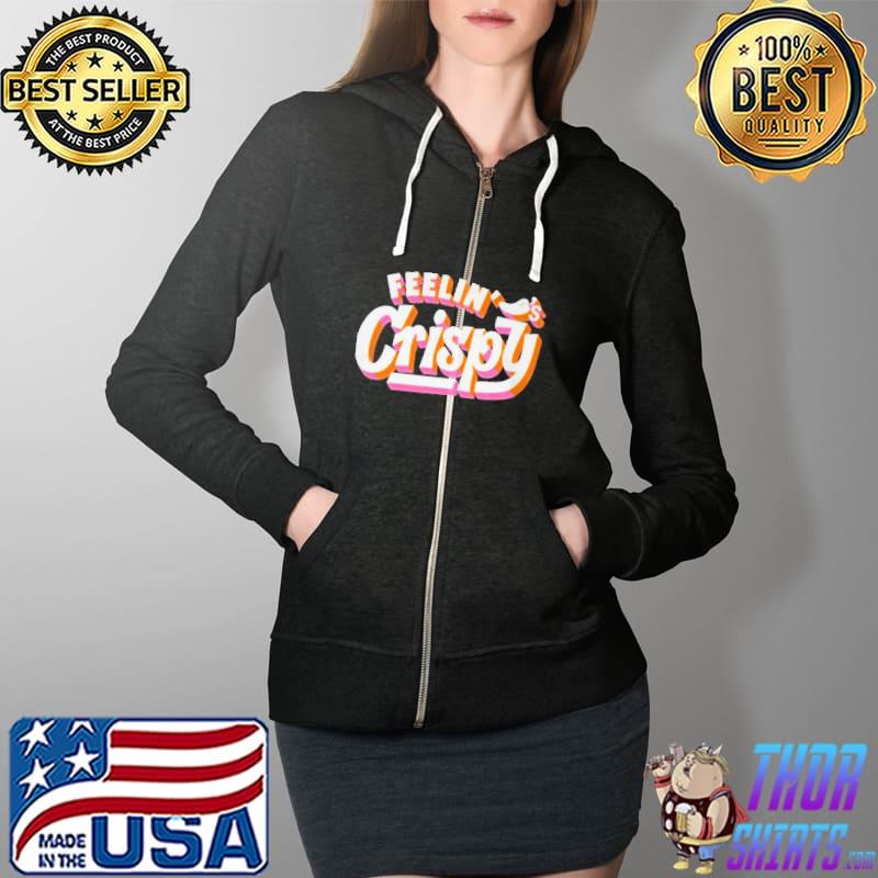 Nice Logo feelins crispy Full Zip Hooded