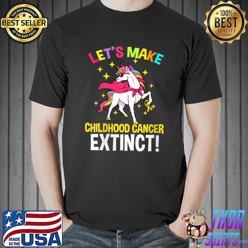 Official Childhood Cancer Gold Ribbon Survivor T-Shirt Unisex