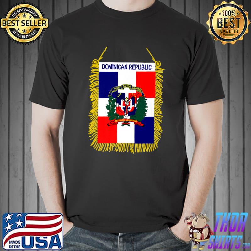 Official Dominican republic shirt Flag Santo Domingo heritage Premium T-Shirt