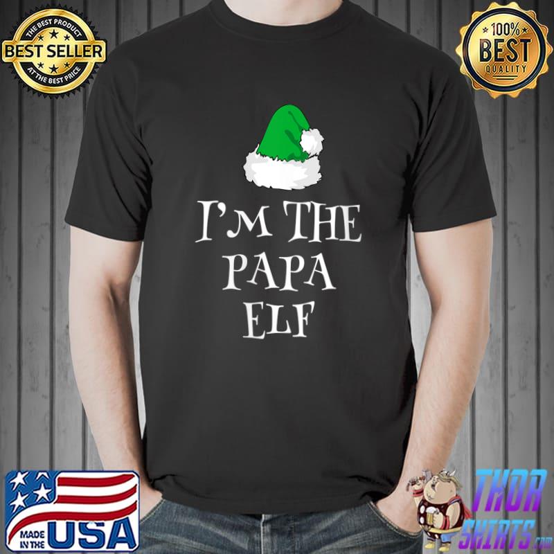 Official I'm Papa Elf Christmas Matching Family Group T-Shirt Unisex