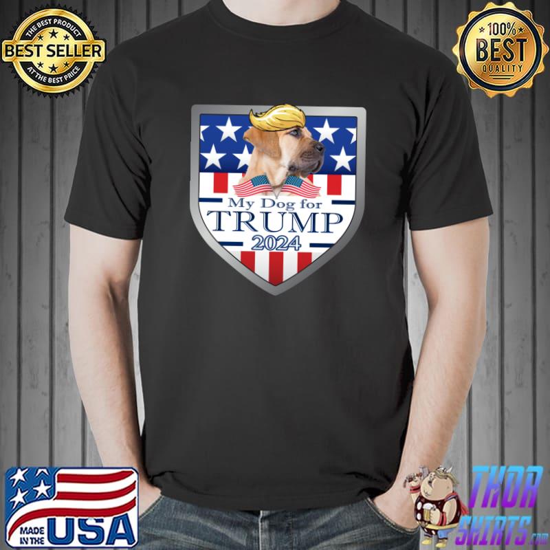 Official My Dog For Trump 2024 Boerboel Pullover T Shirt Unisex