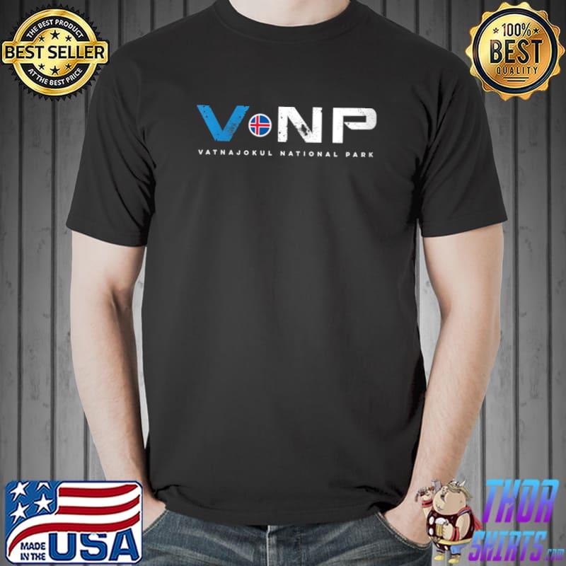 Official Vatnajokul National Park Iceland T-Shirt Unisex