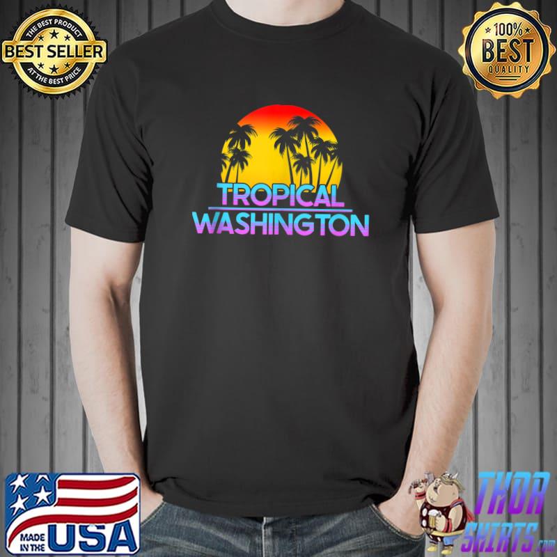 Official Washington UK Funny British Weather T- Unisex