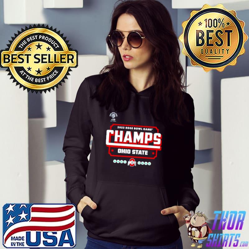 Ohio State Buckeyes 2022 rose bowl game champs shirt
