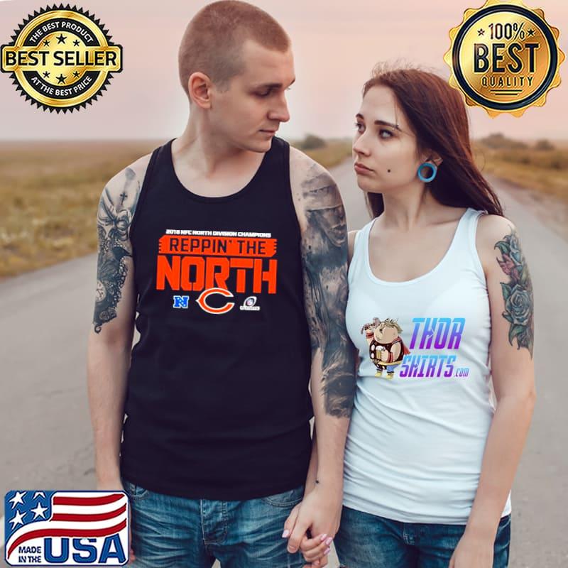 Original 2018 Nfc North Division Champions Reppin The North Tank Top