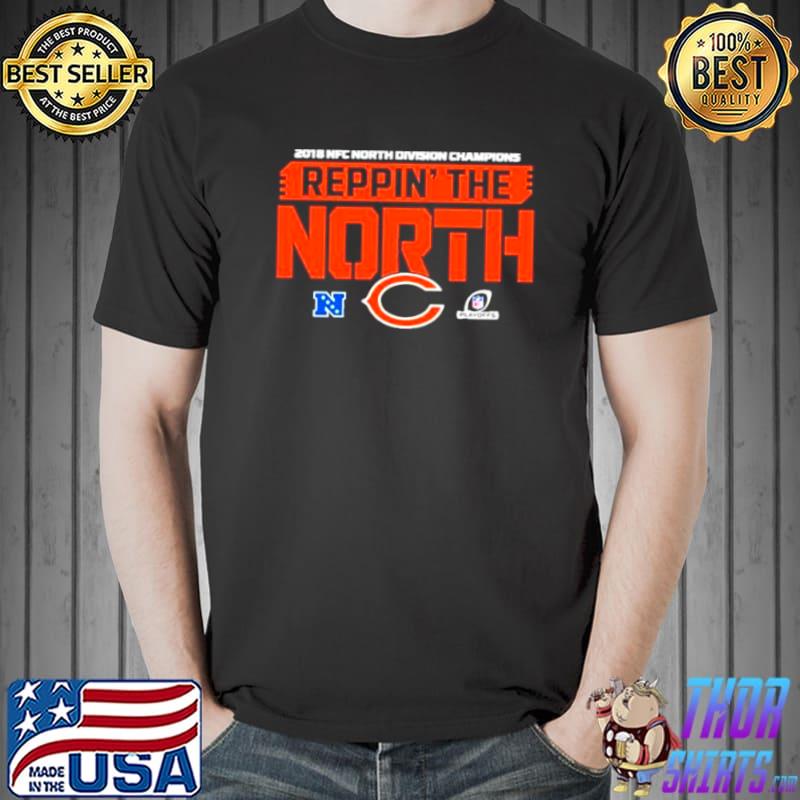 Original 2018 Nfc North Division Champions Reppin The North Unisex