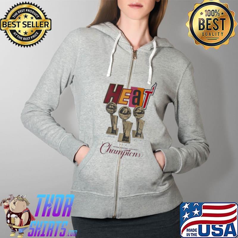 Original Miami Heat 2021-2022 City Edition Courtside Heavyweight Moments Story Shirt Full Zip Hooded