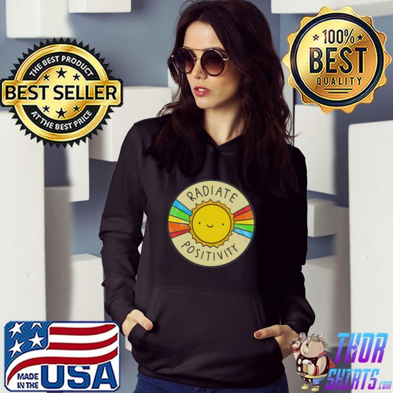 Original Radiate Positivity Smiley Sunny Unisex T-Shirt
