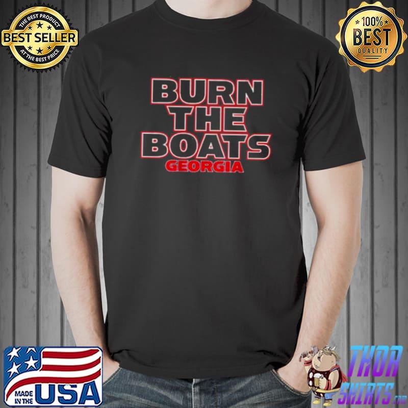 Premium Georgia Football Burn the Boats Unisex