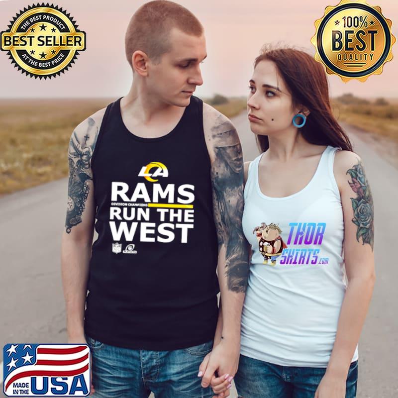 Los Angeles Rams Run The West 2022 Division Champions Shirt