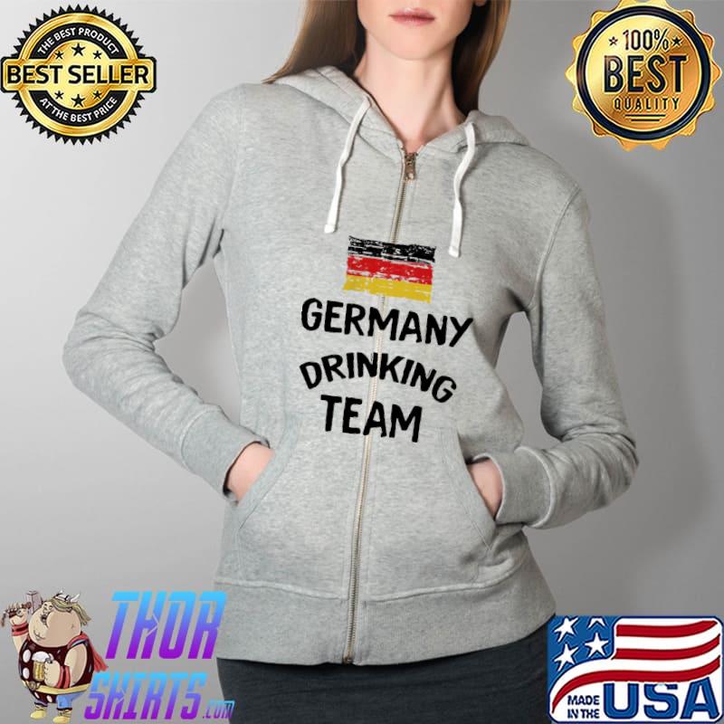 Premium Perfect Germany drinking team Full Zip Hooded