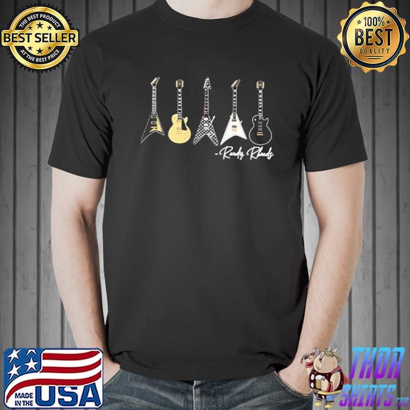 Premium Randy Rhoads Guitars Signature Unisex T-Shirt Unisex