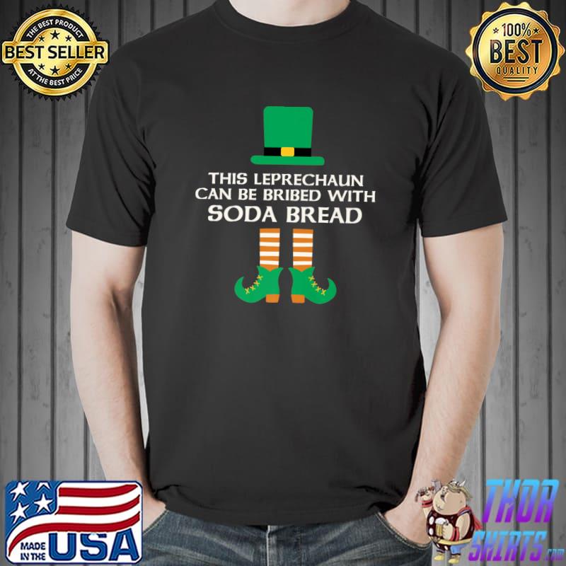 Premium This Leprechaun Can Be Bribed With Soda Bread St. Paddy Day Premium T-Shirt Unisex