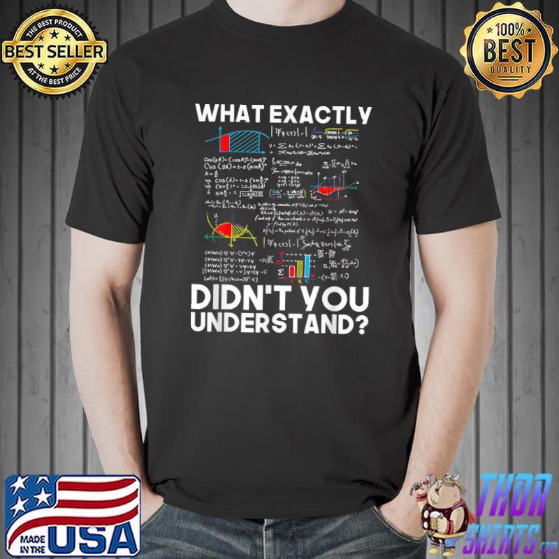 Top Funny Science Gift Idea Physicist Math Physics T-Shirt Unisex
