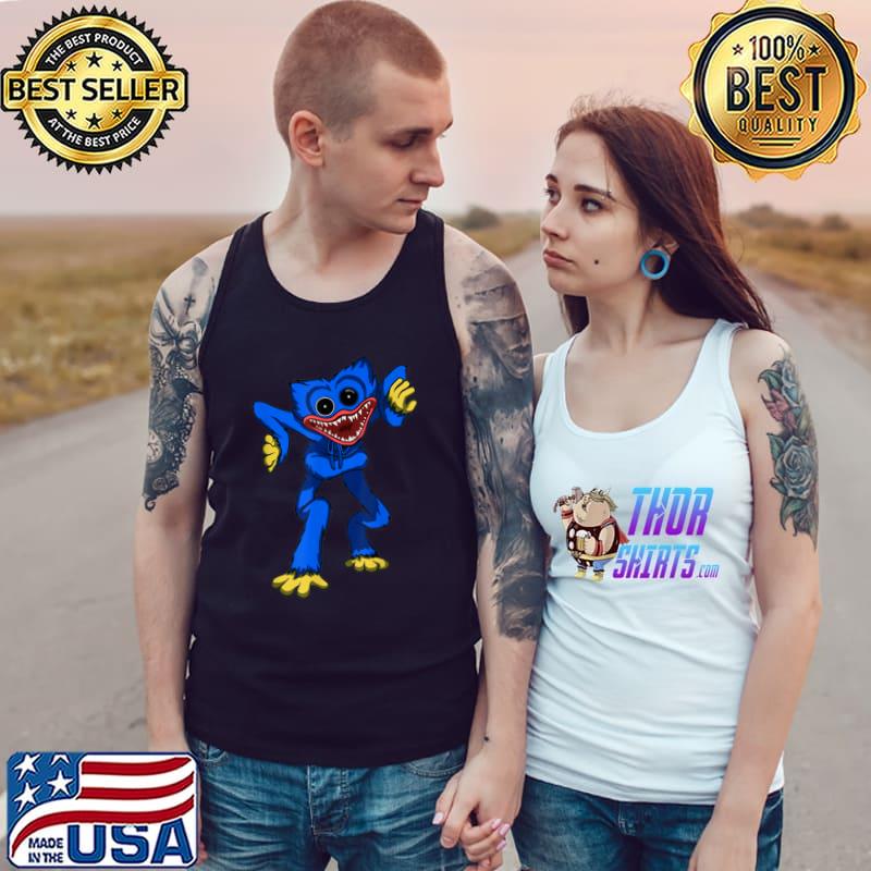 Top Huggy Wuggy Kids Gaming T-Shirt Tank Top