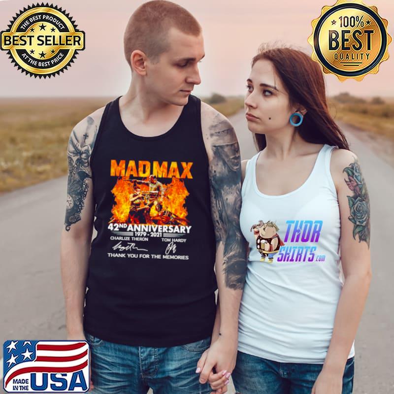 Top Mad Max 42nd Anniversary 1979 2021 thank you for the memories Tank Top