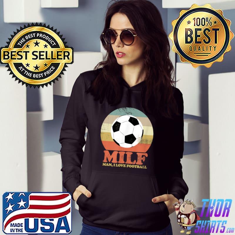 Top Man, I love Football T-Shirt Hoodie