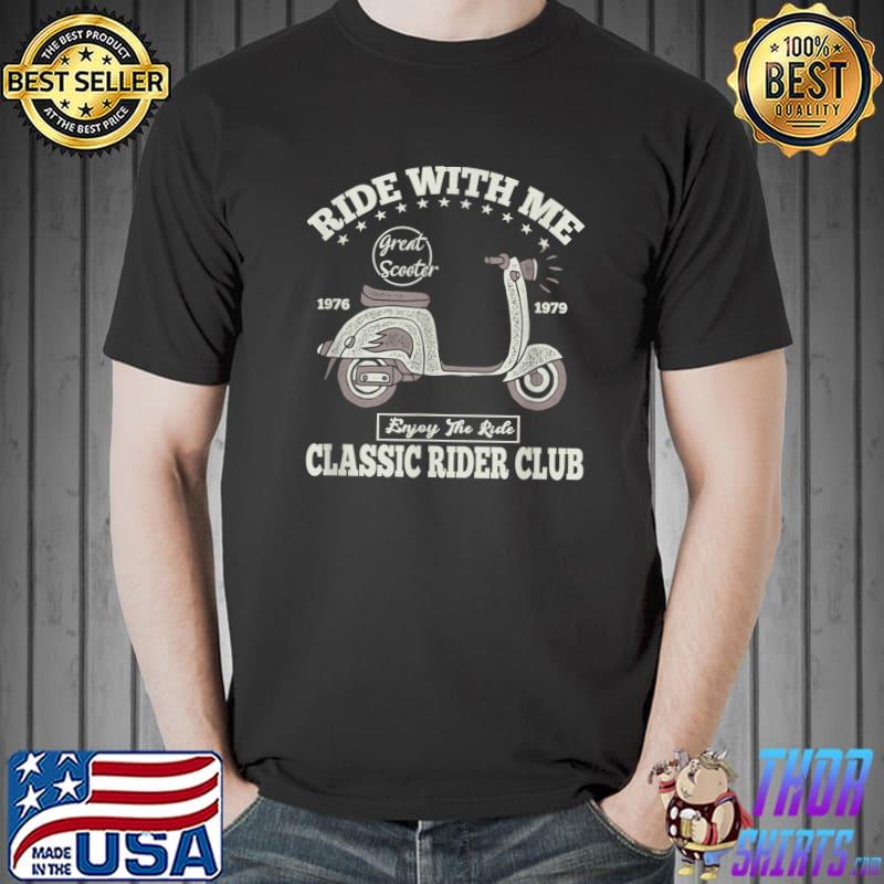 Top Retro Vintage Motorcycle I love my Motorbike Gift T-Shirt Unisex