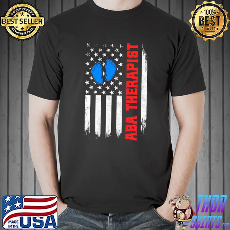 ABA Therapist Behavior Analyst Autism Therapy T-shirt